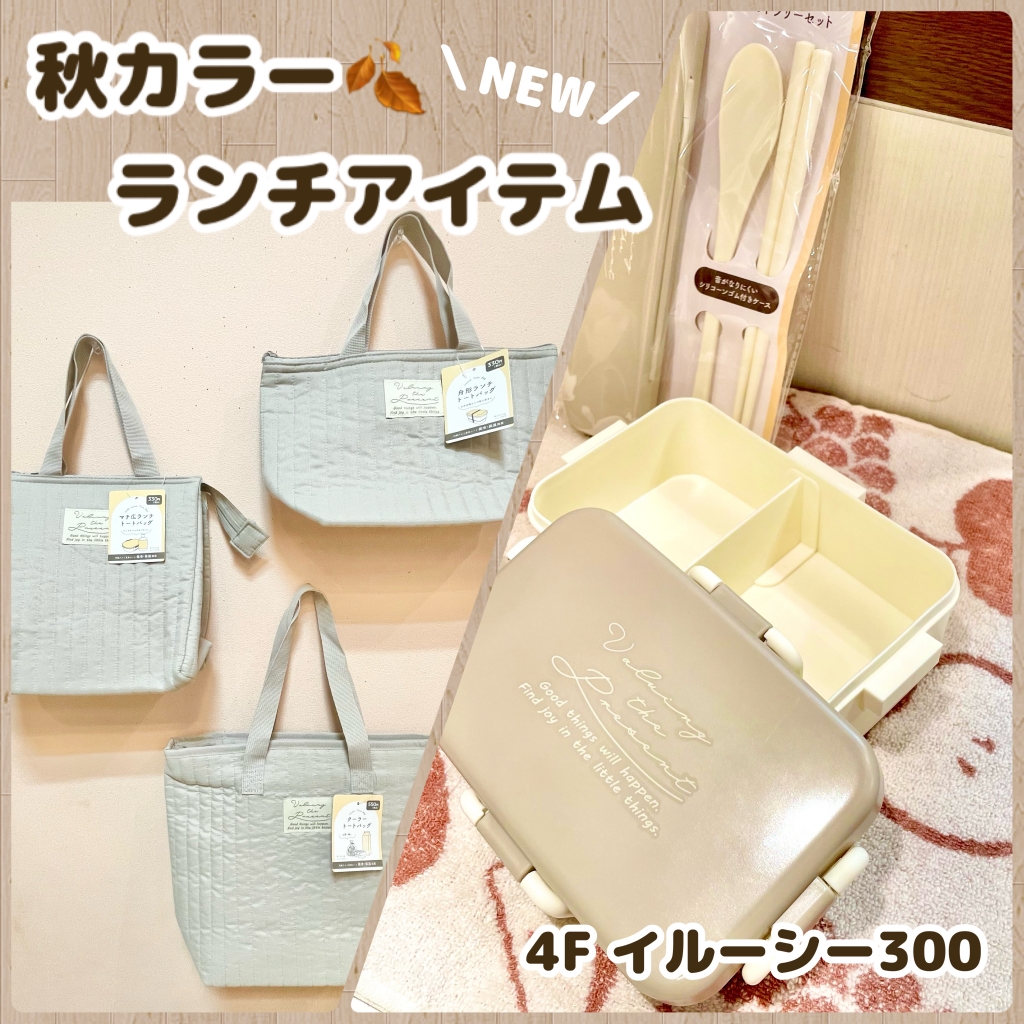 NEW！秋カラーランチアイテム入荷しました