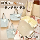 NEW！秋カラーランチアイテム入荷しました