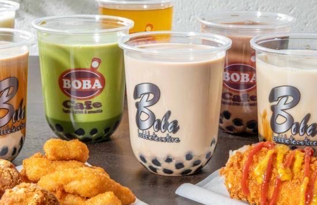 BOBA cafe & 金のとりから